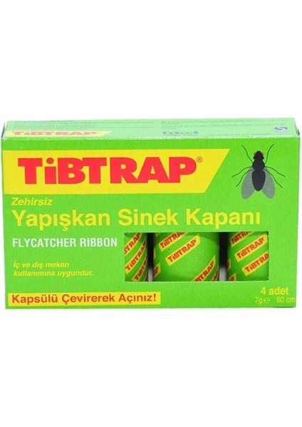 Tibtrap Yapışkan Sinek Kapanı 4 Lü fiyatları