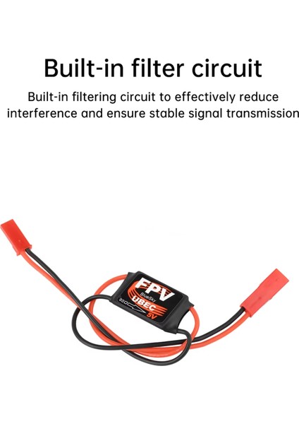 Siyah Fpv Ubec 5V 3A 2–6s – Fpv/rc Sistem Güç Modülü modelleri