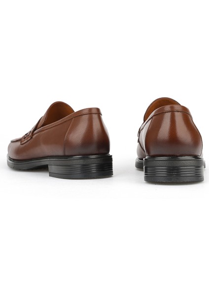 , Erkek Hakiki Deri Ayakkabı 153745Z27650 Kızıl Kahve modelleri