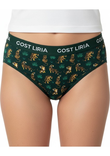 Gost Liria- Tiger Desenli Kadın Slip Külot modelleri