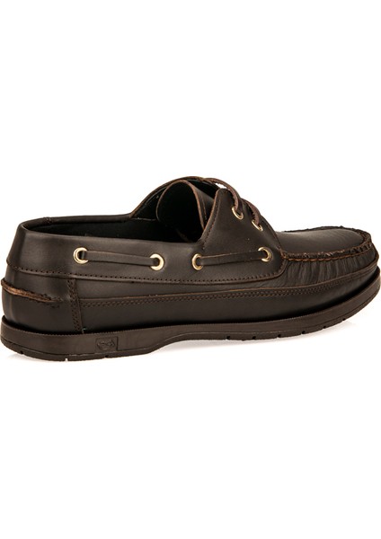 , Hakiki Deri Erkek Günlük Ayakkabı 153423Z291 Kahve indirimleri