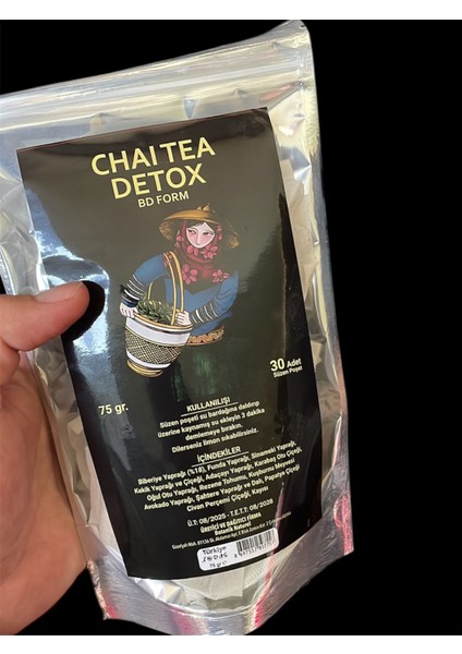 Chai Tea Detoksifikasyon Için Destek Rezene,biberiye,kekik,kayısı ve Kuşburnu Içeren Bd Form Için Destek 30 Adet Çay fiyatları