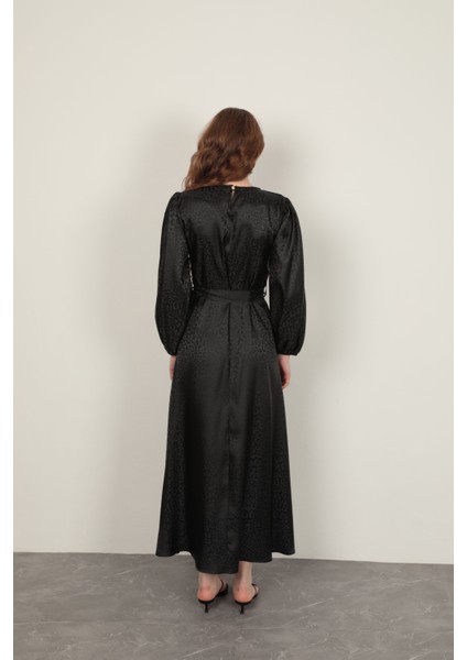 Leopar Jakarlı Elbise indirimleri