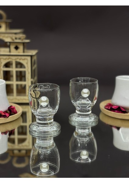 Inci Detaylı Kahve Yanı Bardak 2’li fiyatları