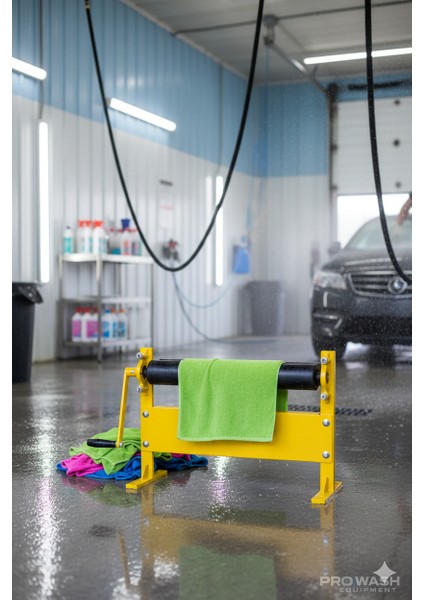 Profesyonel Araç Yıkama Havlu Sıkma Merdanesi | Manuel Bez Sıkma Makinesi | Hızlı Kurutma