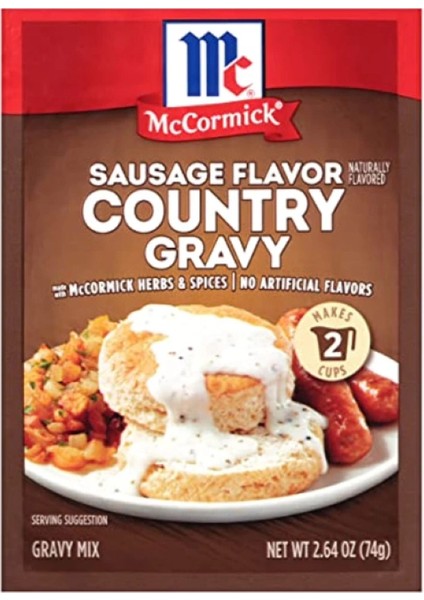 Mc Cormick Sausage Flovor Country Gravy Sos Karışımı 74 gr