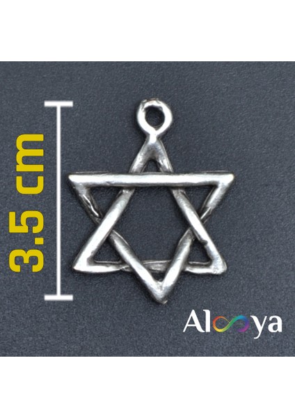 Minimal Pentagram Gümüş Kaplama Deri İp Kolye indirimleri