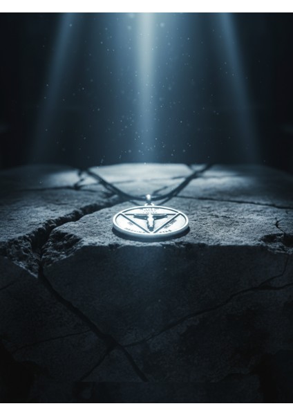 Pagan - Keçi Şeytan - Hz. Isa Gümüş Kaplama Deri Ip Kolye indirimleri