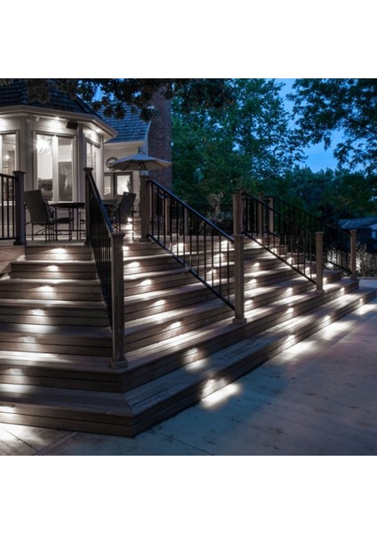 Tekne Merdiven ve Yürüyüş Lambası Krom modelleri