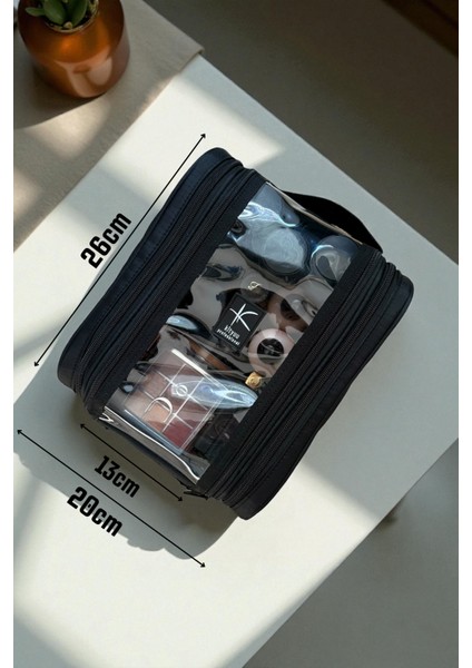 Wingbag Fırça Bölmeli Geniş Makyaj Çantası | Çok Amaçlı Makyaj Fırça Düzenleyici Kozmetik Çantası indirimleri