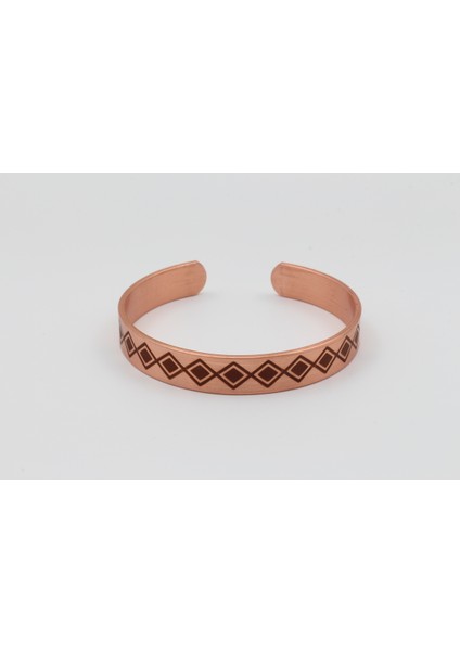 Bakır Desenli Bileklik
