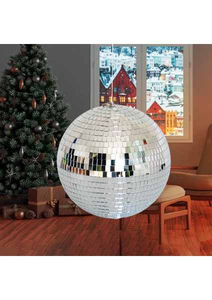 Yılbaşı Aynalı Dekor Top -12 Cm-Disko Topu-