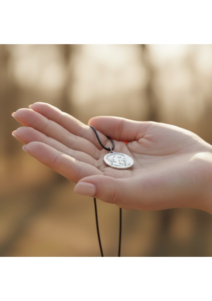 Che Guevara Madalyon Gümüş Kaplama Deri Ip Kolye indirimleri