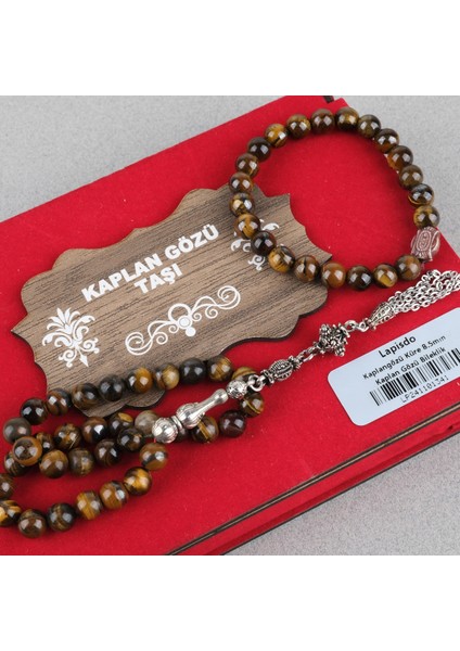 Kaplangözü Alpaka Püsküllü Küre Kesim 8.5mm Tesbih ve Bileklik Seti modelleri