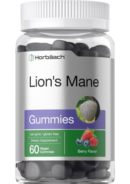 Horbäach Lion's Mane Aslan Yelesi 60 Gummies