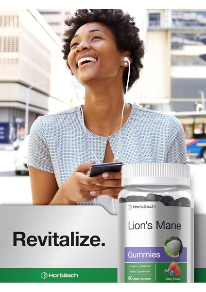 Horbäach Lion's Mane Aslan Yelesi 60 Gummies fiyatları