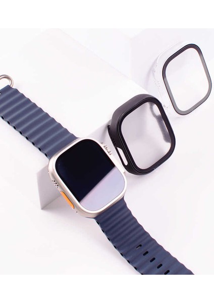 Apple Watch 10 42MM Şeffaf Kasa ve Ekran Koruyucu Zore Watch Safeguard 13 indirimleri