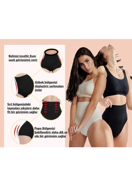 Bel Toparlayıcı Sıkılaştırıcı ve Popo Kaldırıcı Push Up Etkili Korse Külot Korse modelleri
