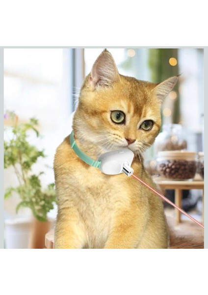 Gold Be Otomatik Lazerli Kedi Tasması