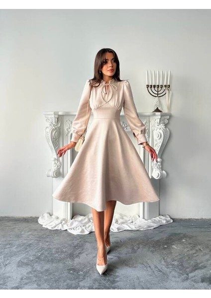 Aster Süet Elbise DRC-0101