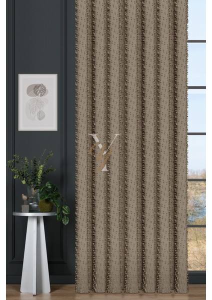 Linda Fon Perde V-6003 Vizon fiyatları