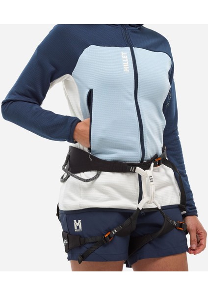 Fusıon Grıd H Kadın Kapşonlu Polar Ceket Tam Fermuar MIV9032 N9954 indirimleri