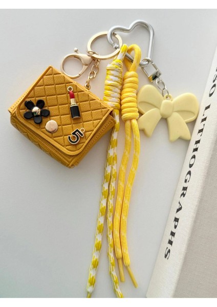 Çanta Charm Model Anahtarlık ve Çanta Detaylı