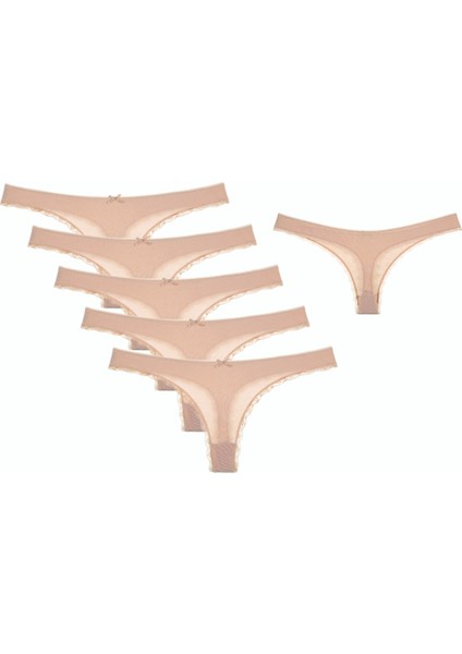 5'li Özel Viskon Kadın Tanga indirimleri