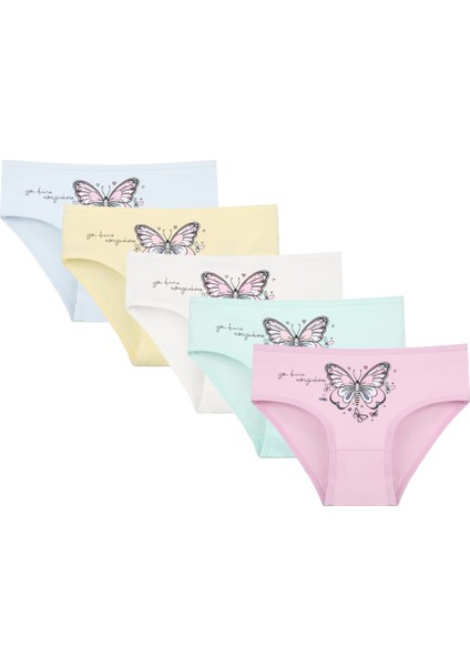 5'li Kız Çocuk Külot