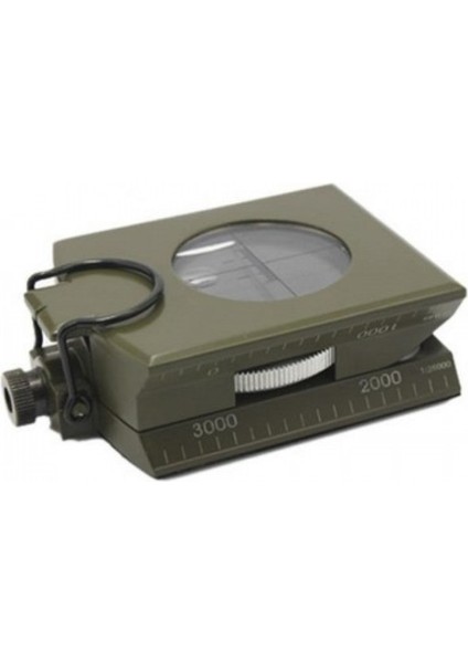 Prizmatik Suya Dayanıklı Işıltılı Pusula ile Kılıfı Askeri Ordu Kamp Yürüyüş Seyahat Için Jeoloji P indirimleri