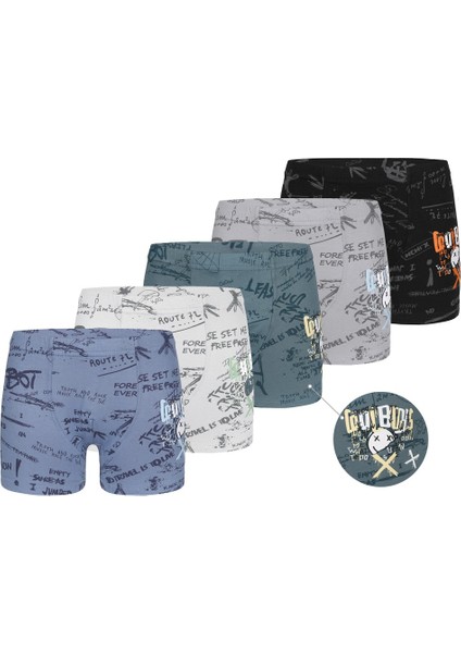 5'li Erkek Çocuk Boxer