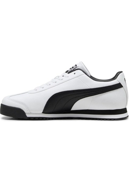 Roma Beyaz-Siyah Hakiki ve Sentetik Deri Unisex Sneaker Spor Ayakkabı 39686801 fiyatları