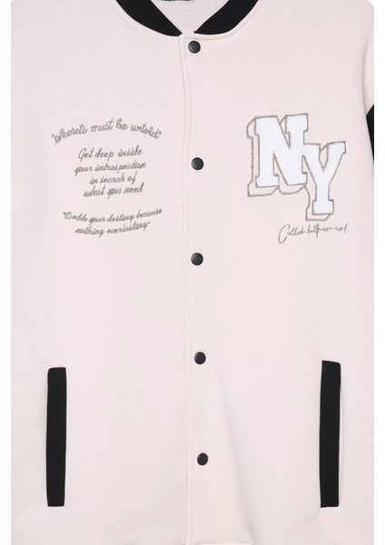 Erkek Ön Çıtçıtlı Nakışlı Şardonlu Ceket P-00019206 fırsatları