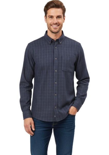 Erkek Kışlık Uzun Kol Gömlek 3532 BGL-ST04803