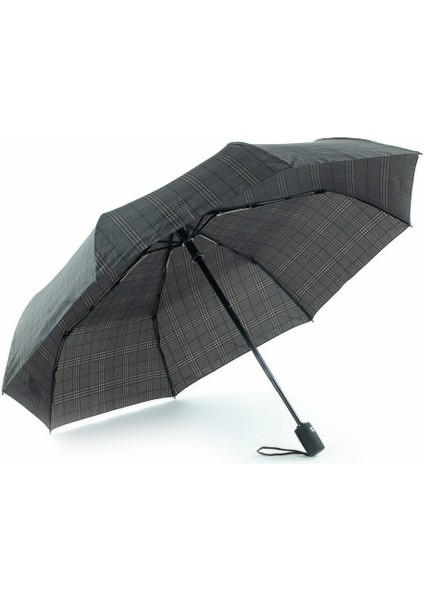 8 Telli Fiber Rüzgarda Dayanıklı Siyah Şemsiye, Çok Renk Seçenekleri indirimleri