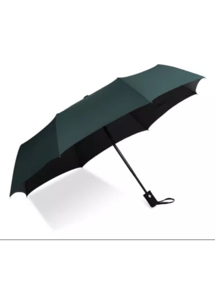 Yeşil Tam Otomatik Erkek Şemsiye, Rüzgar Dayanıklı, Hafif ve Şık Tasarım fiyatları