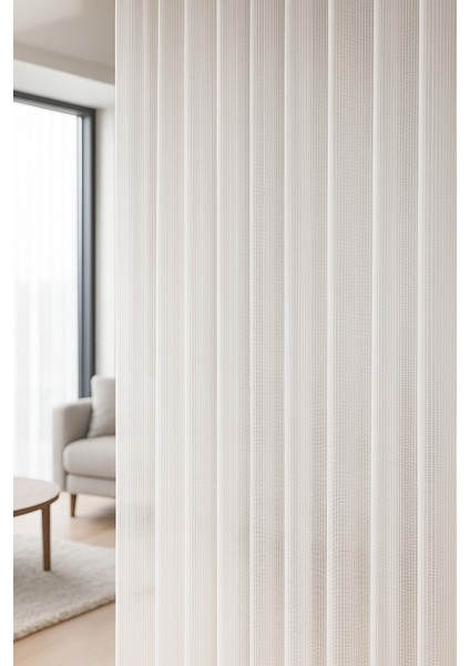 Mat Çelik Renk Tül Perde – Kırışmaz, Dökümlü, Premium Kalite indirimleri