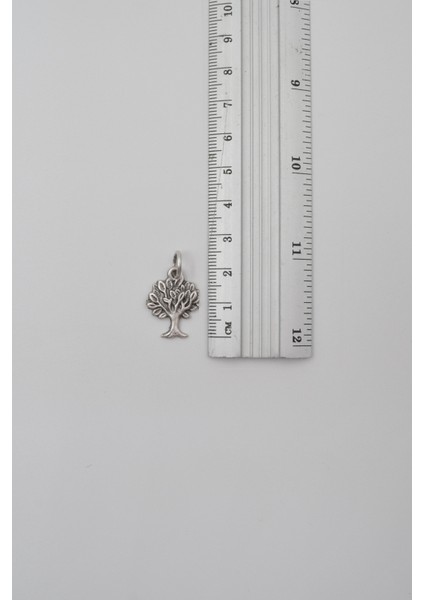 Hayat Ağacı Siyah Deri İp Kolye - Antik Gümüş Kaplama - Kadın Erkek - 60 cm fırsatları