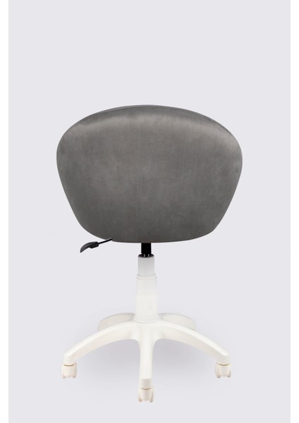 Deniz Kabuğu Beyaz Ayaklı Çalışma Sandalyesi Çocuk Bilgisayar Sandalyesi (Ayarlanabilir) fırsatları