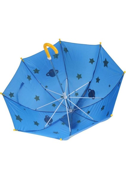 Mavi Rüya Uzay Raketli Çocuk Şemsiyesi, Hediye ve Üç Boyutlu Figürlü fırsatları