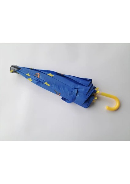 Mavi Rüya Uzay Raketli Çocuk Şemsiyesi, Hediye ve Üç Boyutlu Figürlü