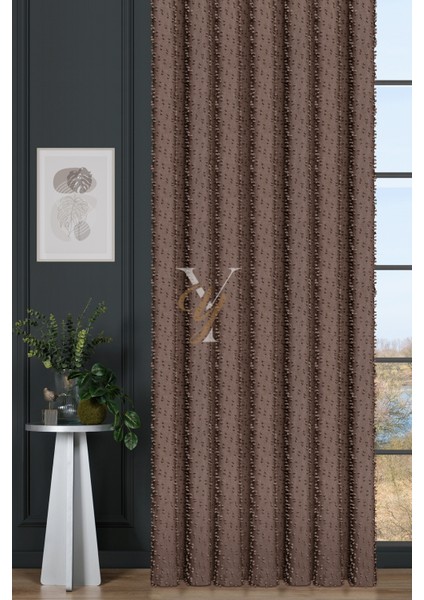 Linda Fon Perde V-6013 Mocha fiyatları