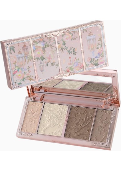 Butterfly Cloud Lüks Kontür & Highlight Paleti 16 G