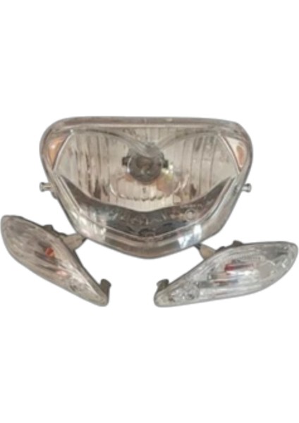 Çelik Cub 100 Far Komple (Sinyalli)