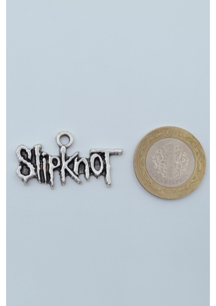 Slipknot Gümüş Kaplama Deri İp Kolye fırsatları
