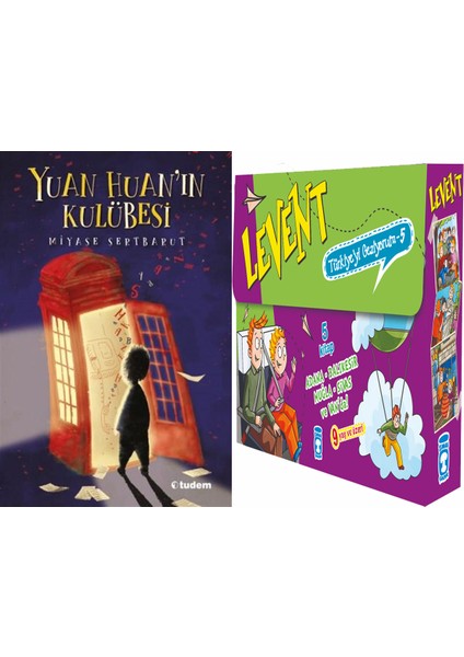 Yuan Huan'ın Kulübesi (Miyase Sertbarut) ve Levent Türkiyeyi Geziyorum 5 Set - (5 Kitap)