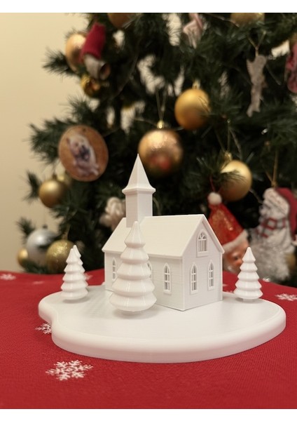 Işıklı 3D Baskı Minyatür Kış Evi – El Yapımı, Koleksiyonluk Yılbaşı & Ev Dekorasyonu Parçası - Sınırlı Üretim, Işıklı Yılbaşı & Dekoratif Ev Objeleri” fiyatları