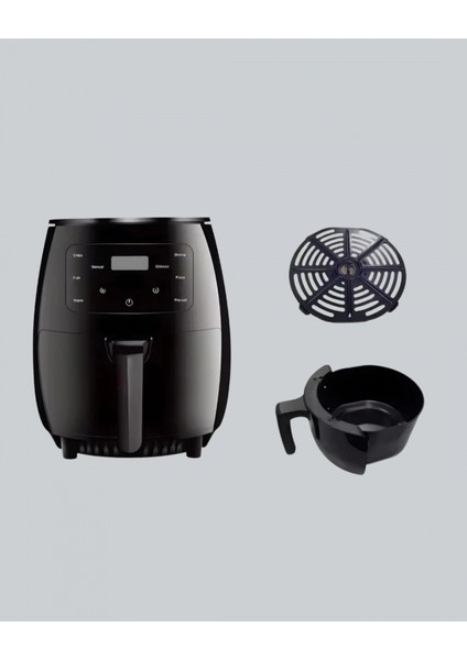 6 Litre Büyük Kapasiteli Dokunmatik Airfryer 2400W Yağsız Fritöz fiyatları