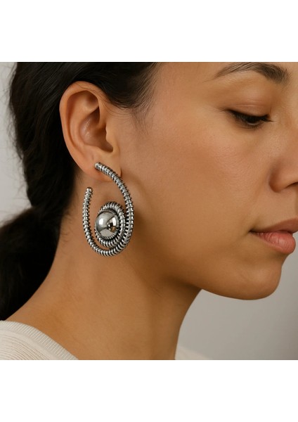 Beyaz Altın Kaplama Bujiteri Küpe fiyatları