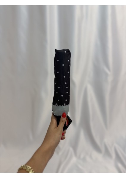 Rüzgar Dayanıklı 8 Telli Otomatik Desenli Siyah Şemsiye, Çok Renkli, Hafif ve Şık Tasarım modelleri